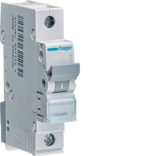 1x20A 6kA B EĞRİSİ W OTOMATİK SİGORTA Hager - 2