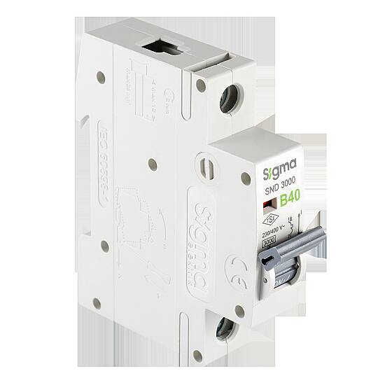 1x40A 3kA B TİPİ W OTOMATİK SİGORTA Sigma