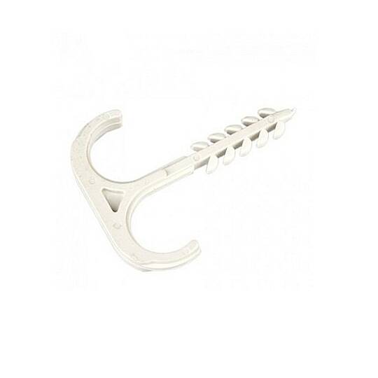 20mm ÇİFTLİ KABLO TUTUCU DÜBEL (50'li Paket) Çebi