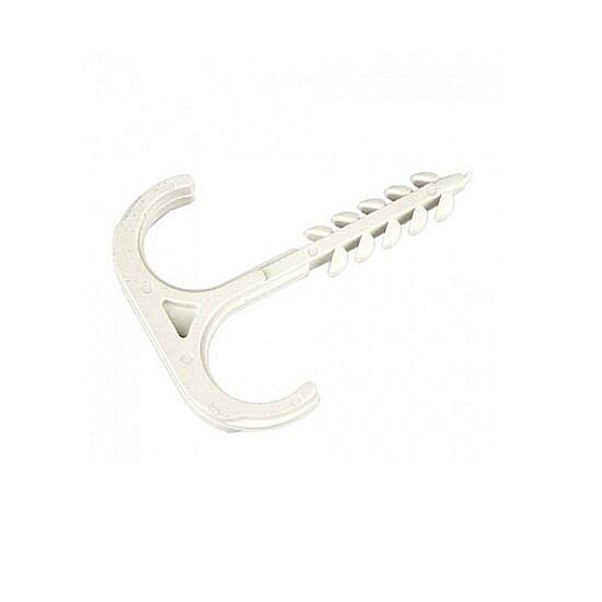 20mm ÇİFTLİ KABLO TUTUCU DÜBEL (50'li Paket) Çebi - 1