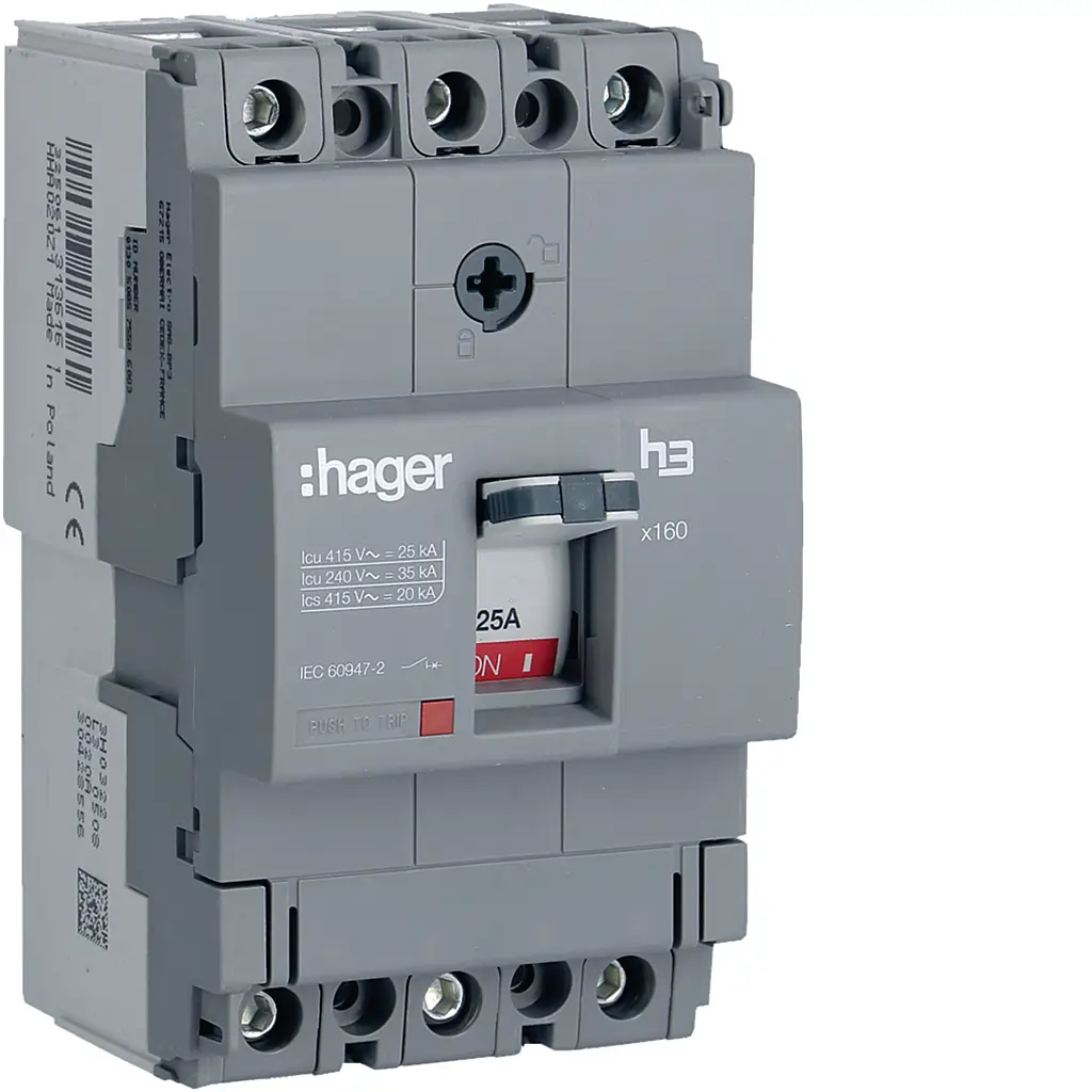 25A 25kA KOMPAKT ŞALTER Hager - 1