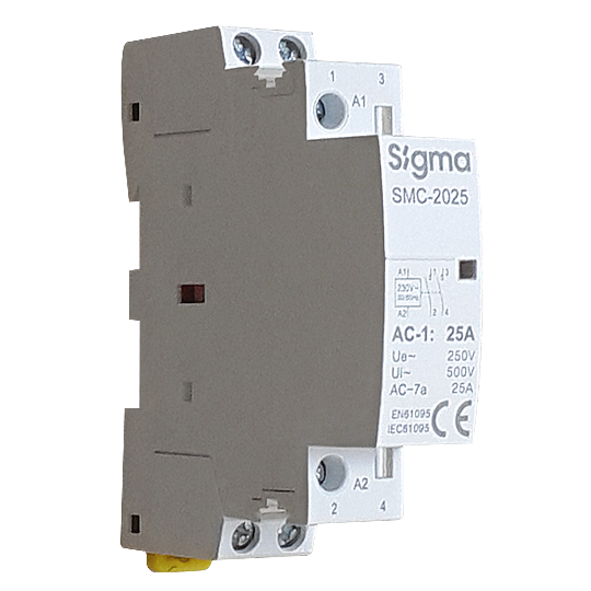 25A 2P 2NO 230V MODÜLER KONTAKTÖR Sigma - 2