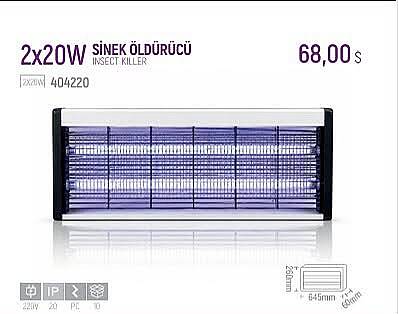 2X20W CIZ SİNEK CİHAZI - 3