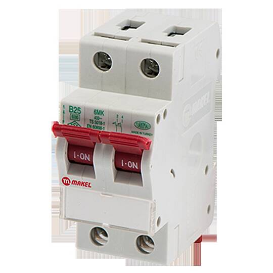 2x40A 3kA B TİPİ OTOMATİK SİGORTA Makel