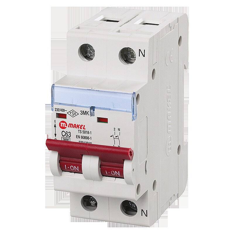 2x40A 3kA C TİPİ OTOMATİK SİGORTA Makel - 1