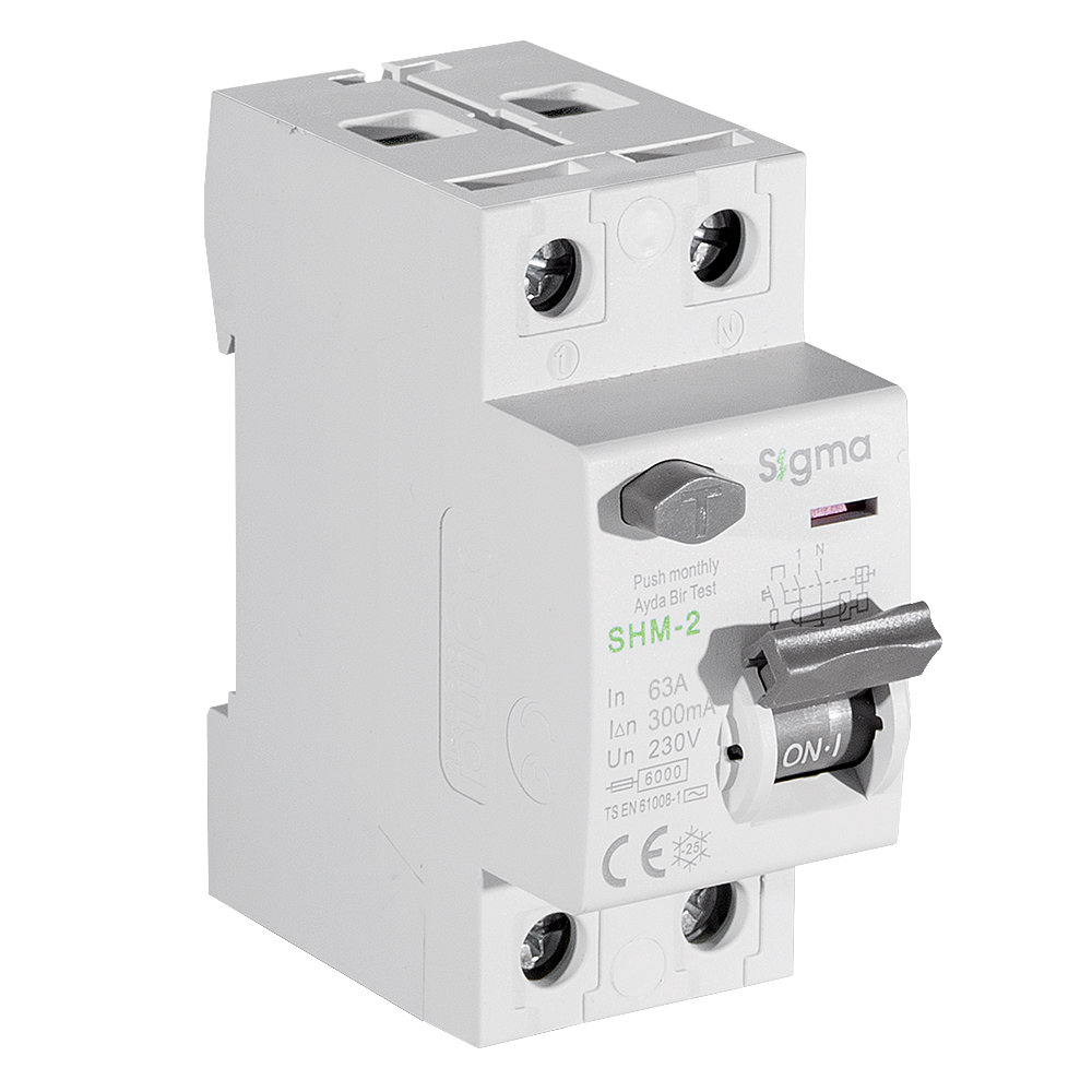 2x63A 300MA KAÇAK AKIM ROLESİ Sigma - 2