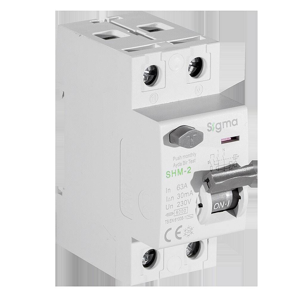 2x63A 30MA KAÇAK AKIM ROLESİ Sigma - 1