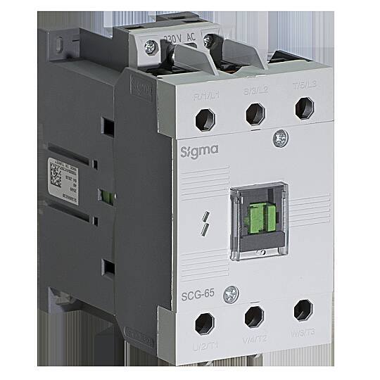 3P 30kW 65A ÇİFT Bobin Girişli GÜÇ KONTAKTÖRÜ Sigma