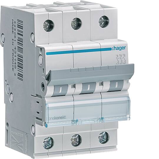 3x50A 6kA C EĞRİSİ W OTOMATİK SİGORTA Hager