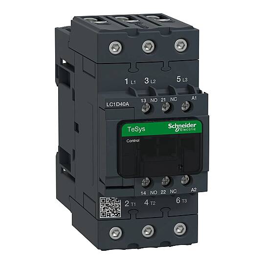 40A 18,5kW 1NA+1NK KONTAKTÖR (LC1D40AM7) Schneider Electric