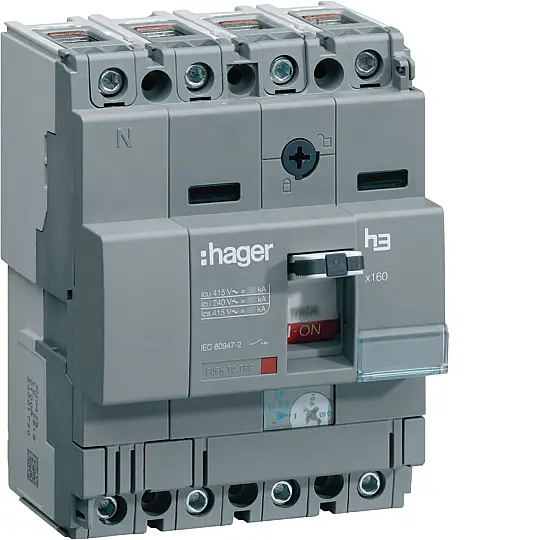 40A 25kA 4P KOMPAKT ŞALTER (HHA041U) Hager