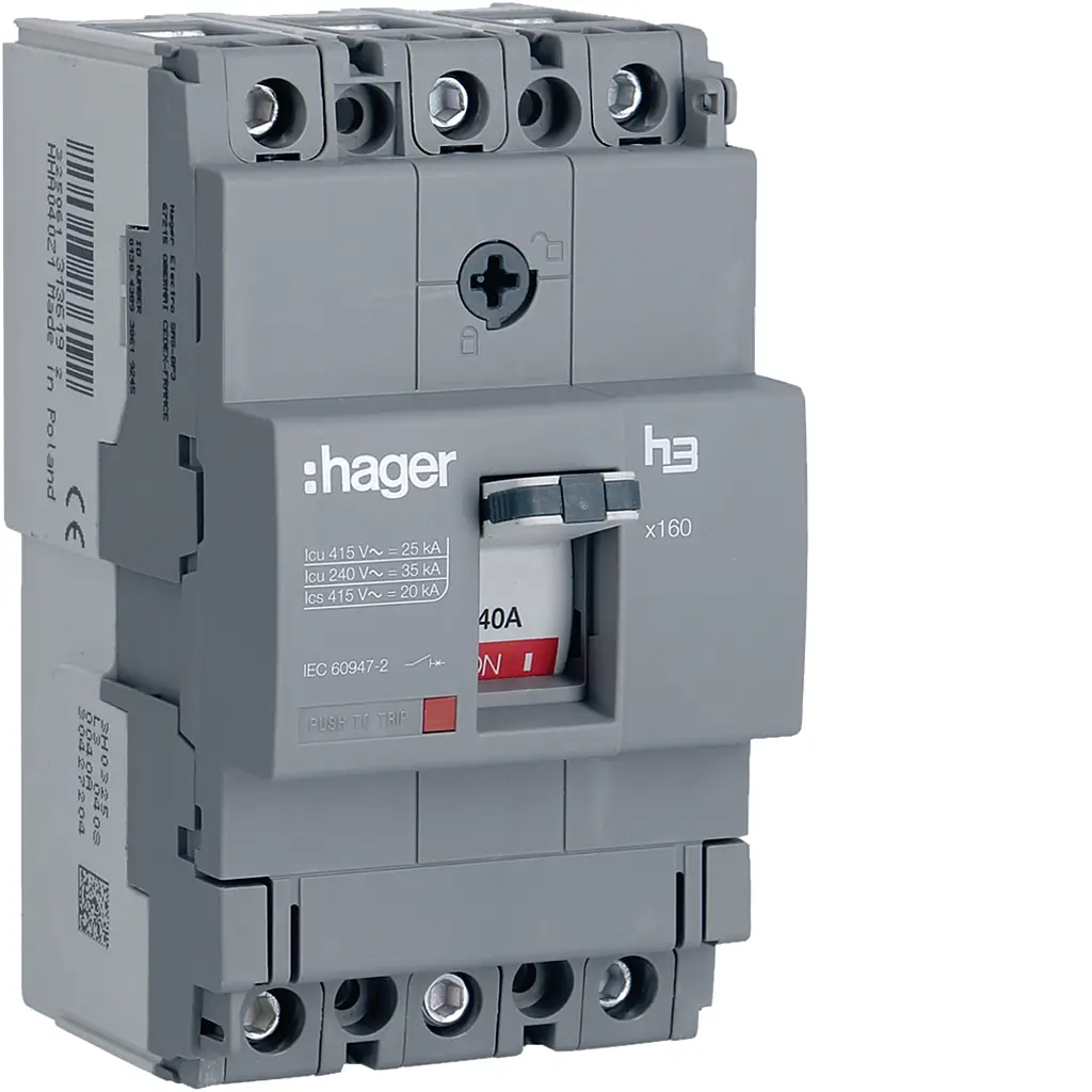 40A 25kA KOMPAKT ŞALTER Hager - 1