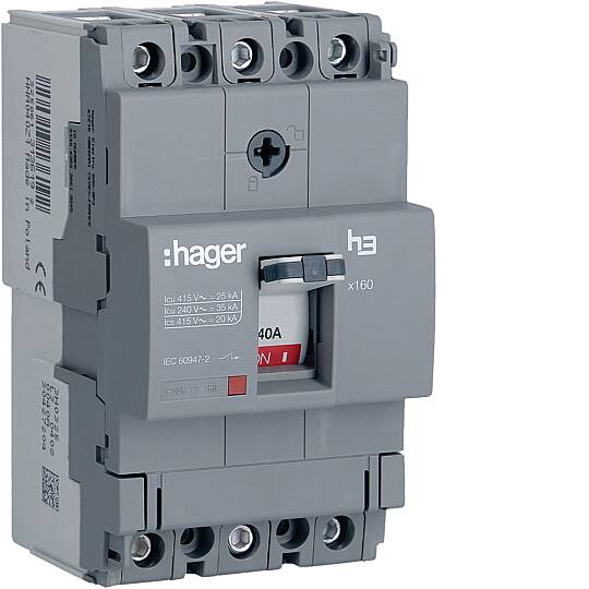 40A 25kA KOMPAKT ŞALTER Hager - 2