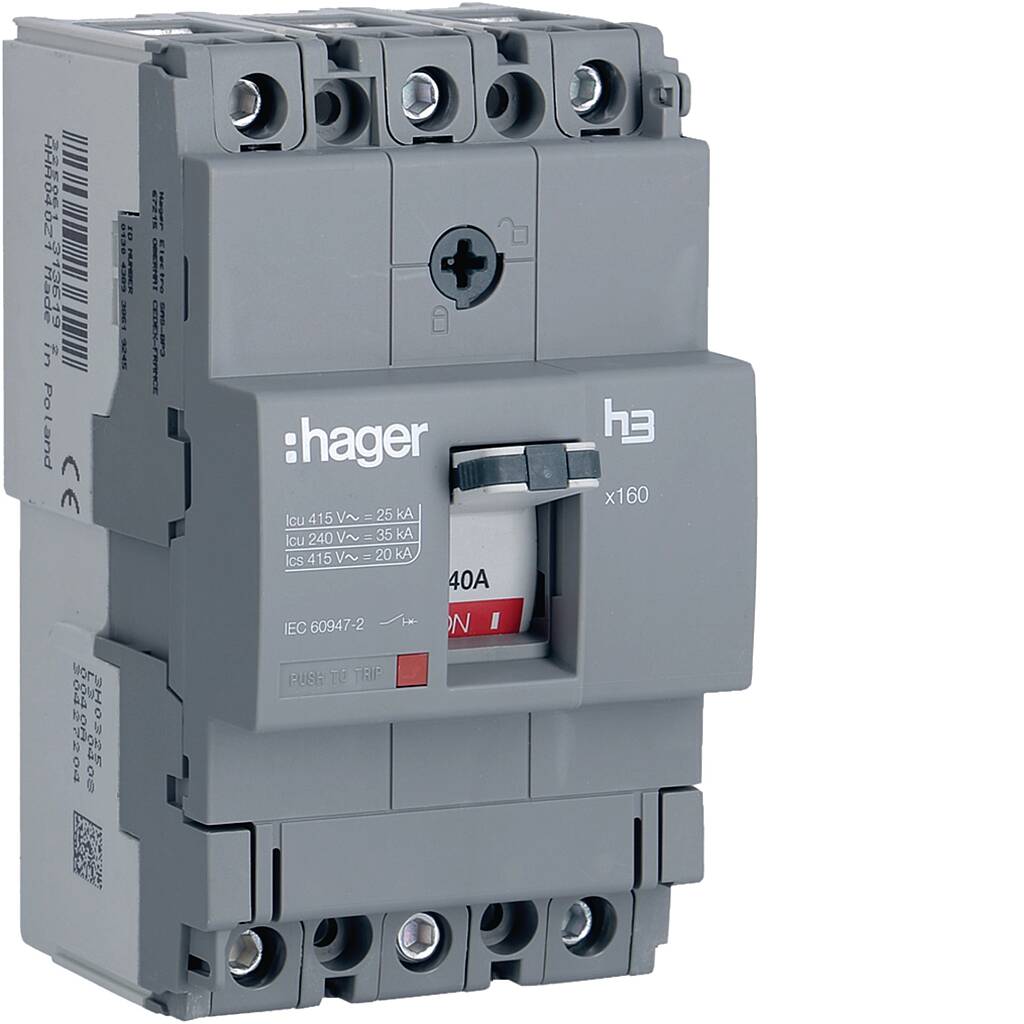 40A 25kA KOMPAKT ŞALTER Hager - 2