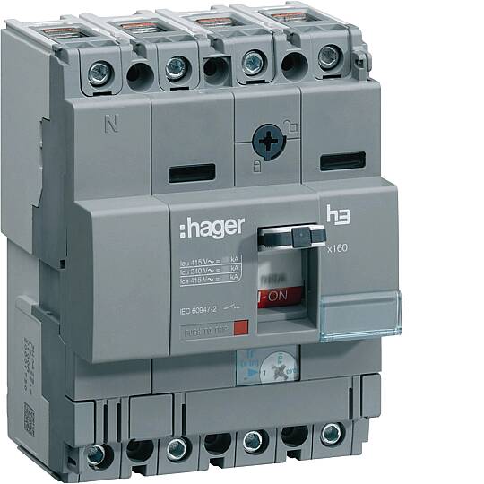 40A 40kA KOMPAKT ŞALTER (HNA041U) Hager