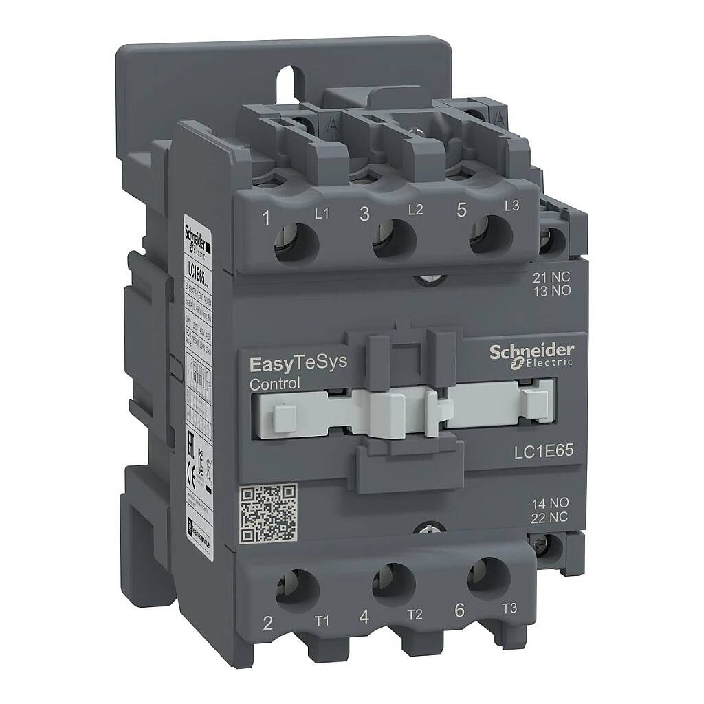 65A 30kW 1NA+1NK KONTAKTÖR (LC1E65M5) Schneider Electric - 1