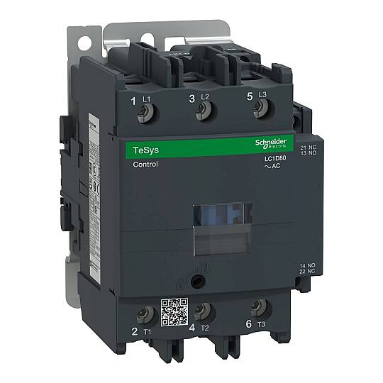 80A 37kW 1NA+1NK KONTAKTÖR (LC1D80M7) Schneider Electric