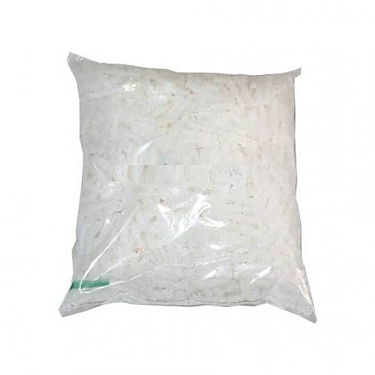 8mm PLASTİK DÜBEL BEYAZ POŞETLİ (100'li Paket) Çebi