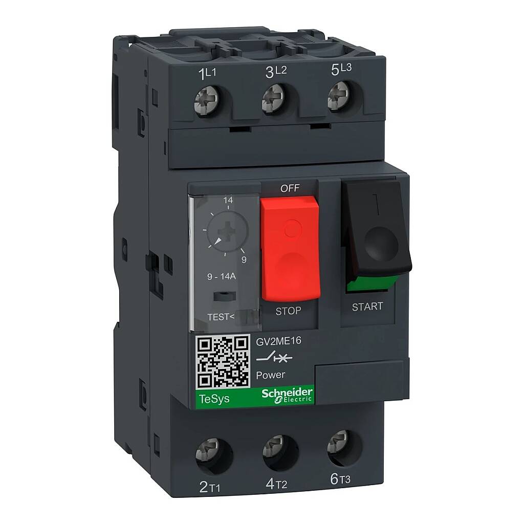 9-14A 5,5kW MOTOR KORUMA ŞALTER (GV2ME16) Schneider Electric - 1