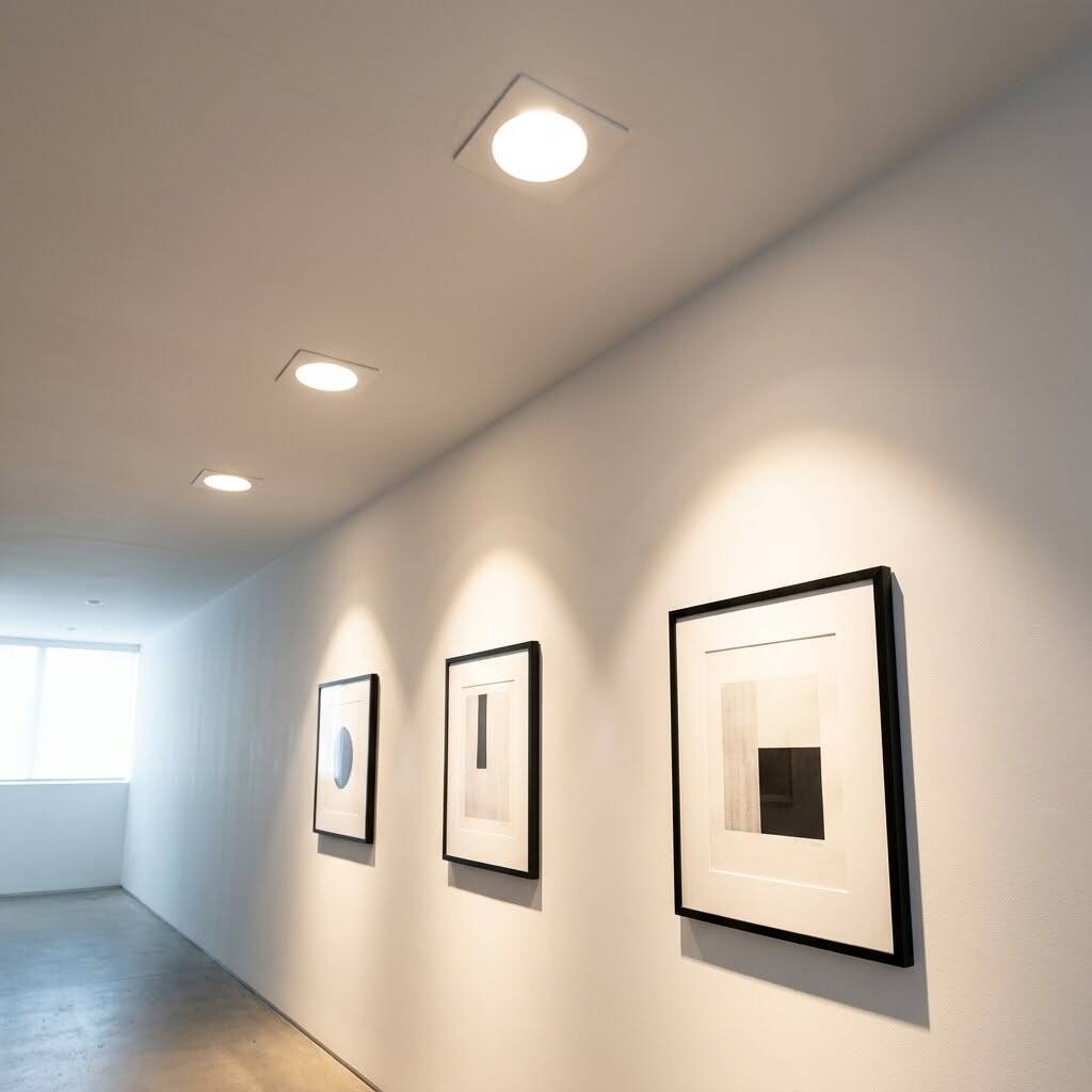 ACK 10W 3000K Günışığı 850lm Kamaşma Önleyici (Dark Light) Sıva Altı Kare Spot (88x88 mm Beyaz Kasa) AD10-01500 - 2