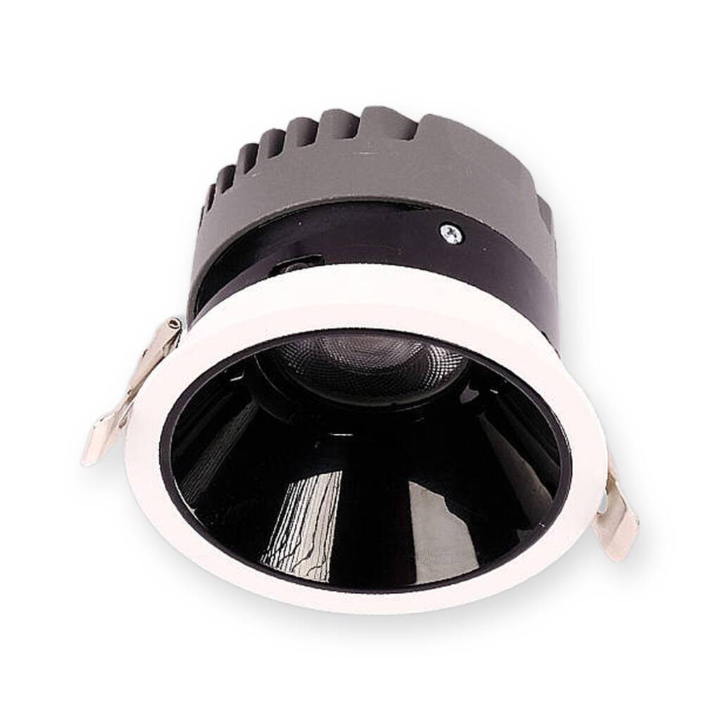 ACK 10W 3000K Günışığı 850lm Kamaşma Önleyici (Dark Light) Sıva Altı Spot (Ø82,5 mm Beyaz Kasa) AD10-01100 - 1