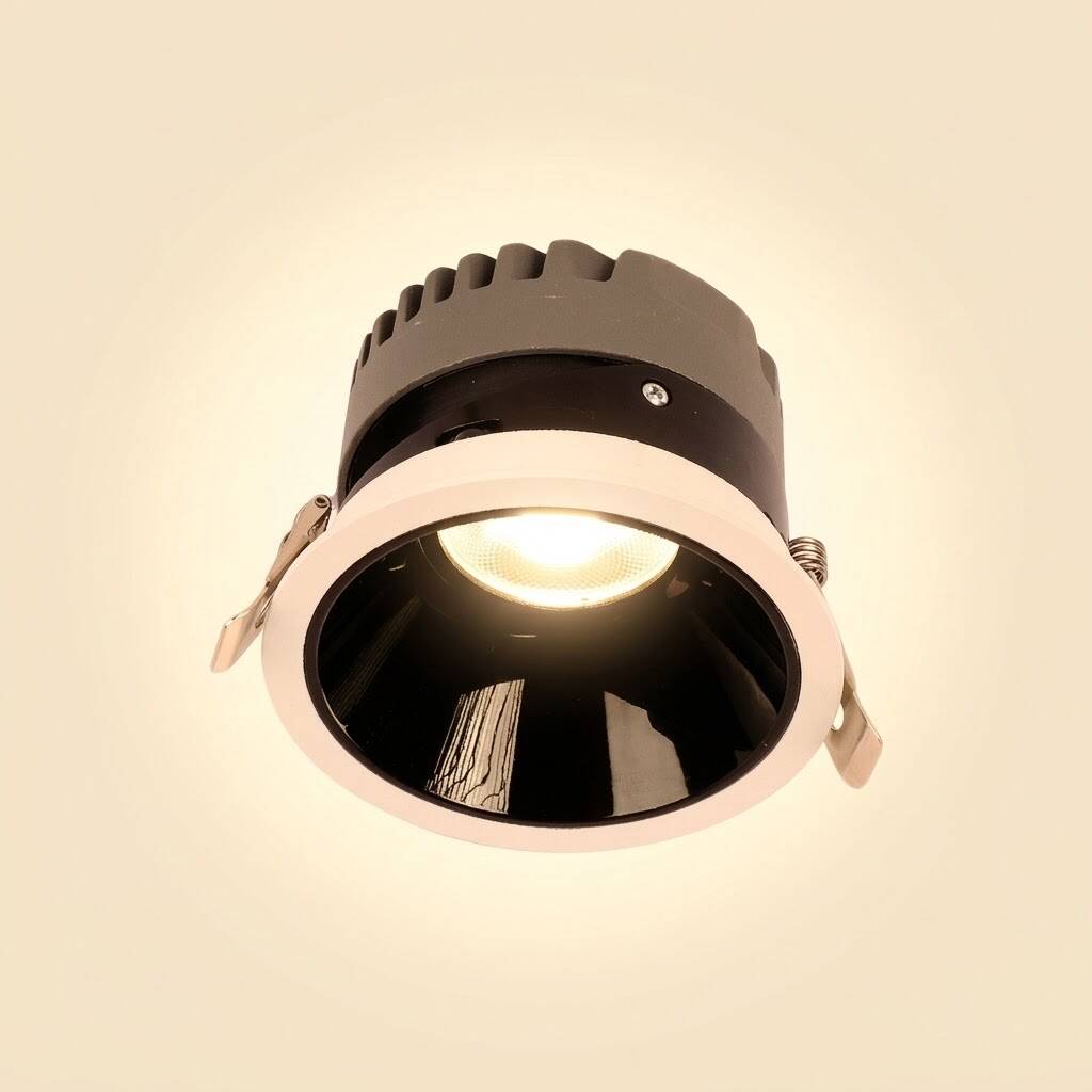 ACK 10W 3000K Günışığı 850lm Kamaşma Önleyici (Dark Light) Sıva Altı Spot (Ø82,5 mm Beyaz Kasa) AD10-01100 - 3