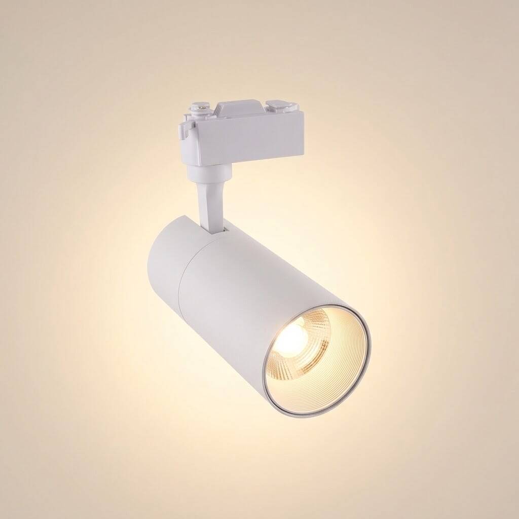 ACK 10W 3000K Günışığı LED Ray Armatürü Spot Lamba (Beyaz Kasa) AD30-01000 - 3