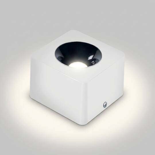 ACK 10W 4000K Ilık Beyaz 1030lm Kamaşma Önleyici Tekli Sıva Üstü Spot (102x102 mm Beyaz Kasa) AH12-01110 - 3