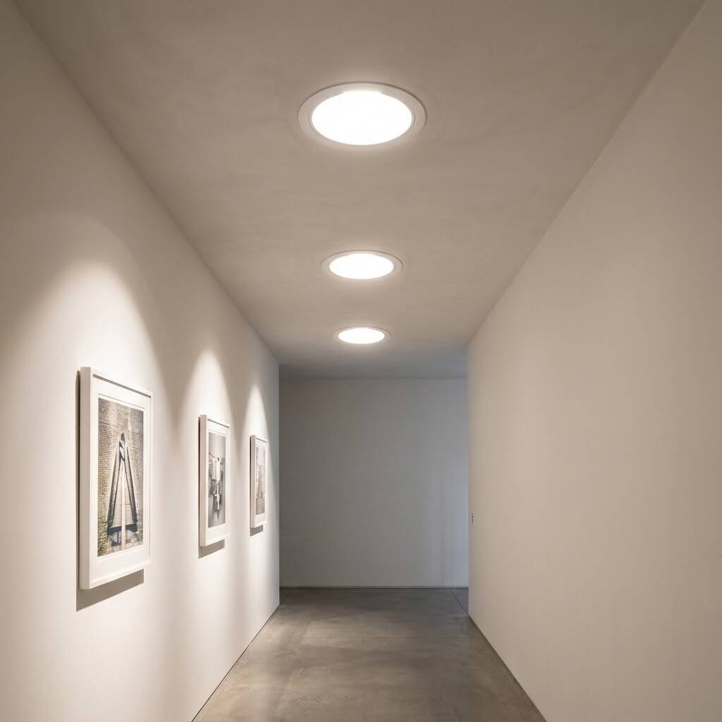 ACK 10W 4000K Ilık Beyaz 870lm Kamaşma Önleyici (Dark Light) Sıva Altı Spot (Ø82,5 mm Beyaz Kasa) AD10-01110 - 2