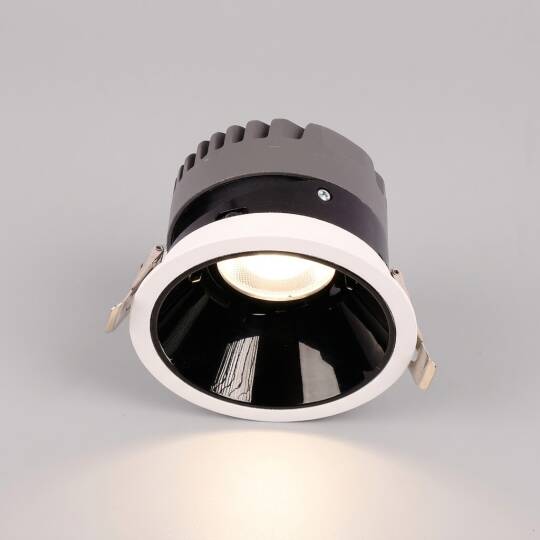 ACK 10W 4000K Ilık Beyaz 870lm Kamaşma Önleyici (Dark Light) Sıva Altı Spot (Ø82,5 mm Beyaz Kasa) AD10-01110 - 3