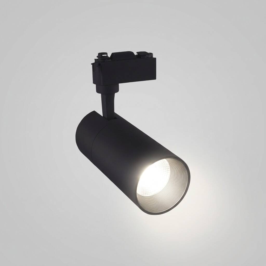 ACK 10W 4000K Ilık Beyaz LED Ray Armatürü Spot Lamba (Siyah Kasa) AD30-01011 - 3
