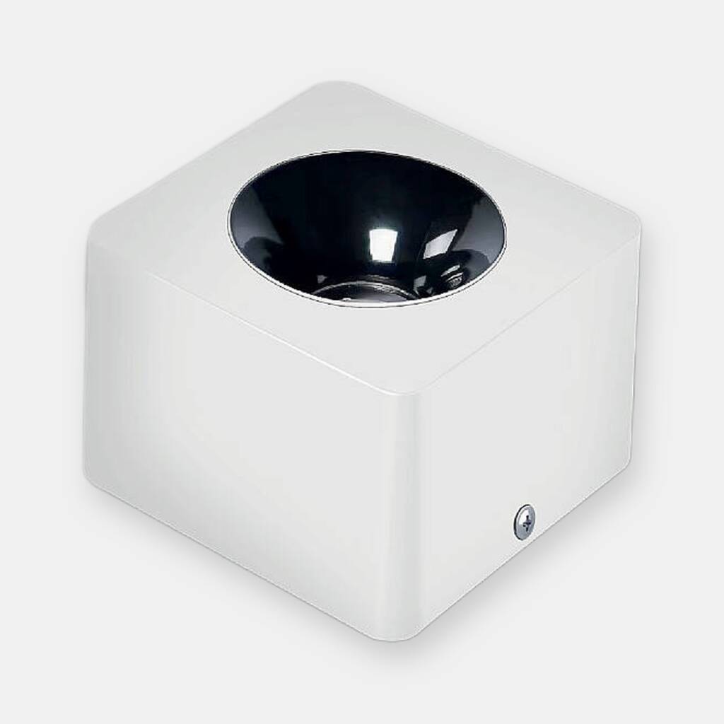 ACK 10W 6500K Beyaz 1050lm Kamaşma Önleyici Tekli Sıva Üstü Spot (102x102 mm Beyaz Kasa) AH12-01130 - 1