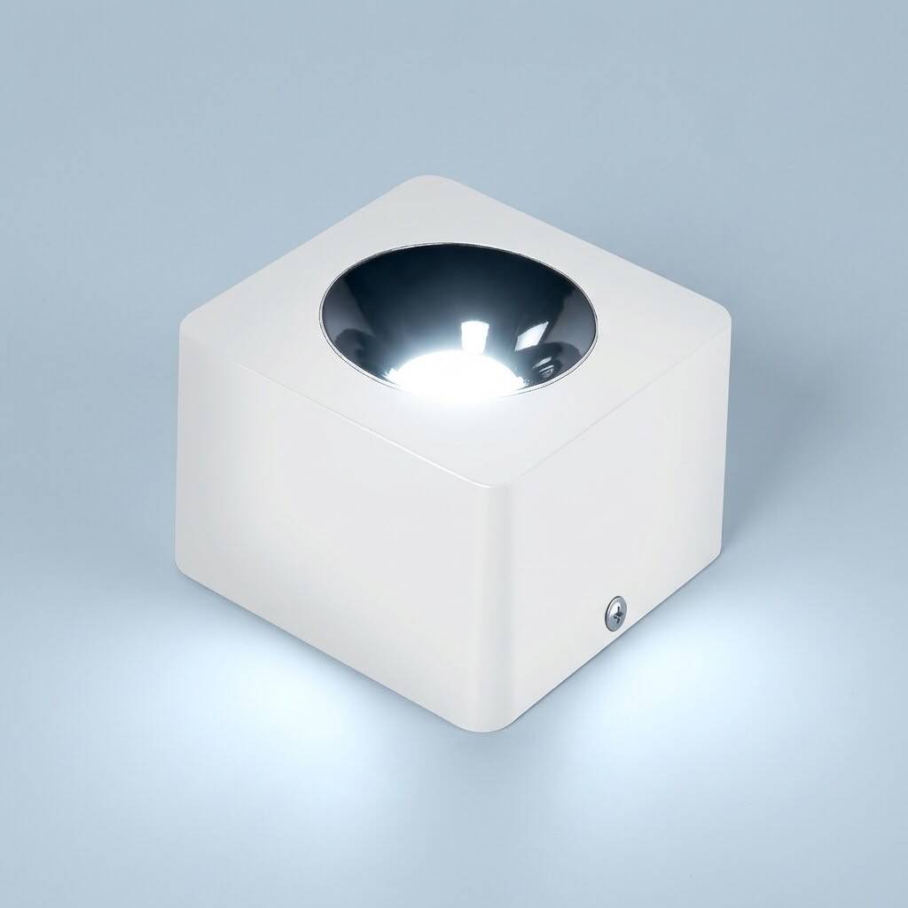 ACK 10W 6500K Beyaz 1050lm Kamaşma Önleyici Tekli Sıva Üstü Spot (102x102 mm Beyaz Kasa) AH12-01130 - 3