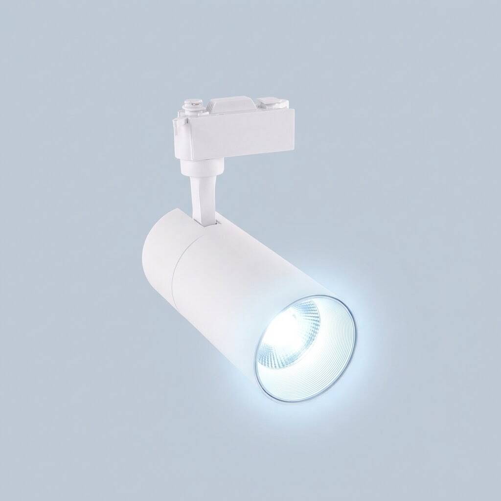 ACK 10W 6500K Beyaz LED Ray Armatürü Spot Lamba (Beyaz Kasa) AD30-11030 - 3