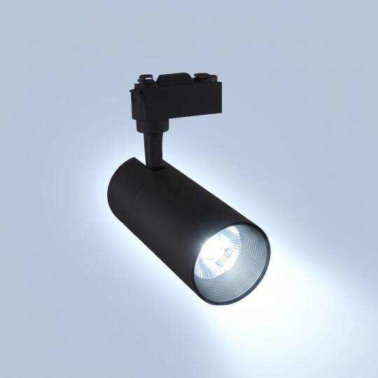 ACK 10W 6500K Beyaz LED Ray Armatürü Spot Lamba (Siyah Kasa) AD30-01031 - 3