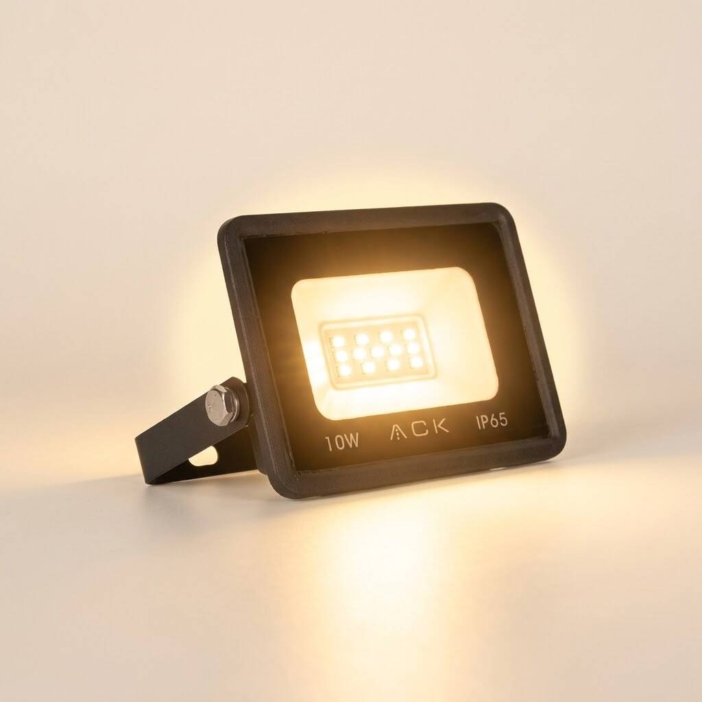 ACK 10W 3000K Günışığı LED Projektör AT62-01002 - 3