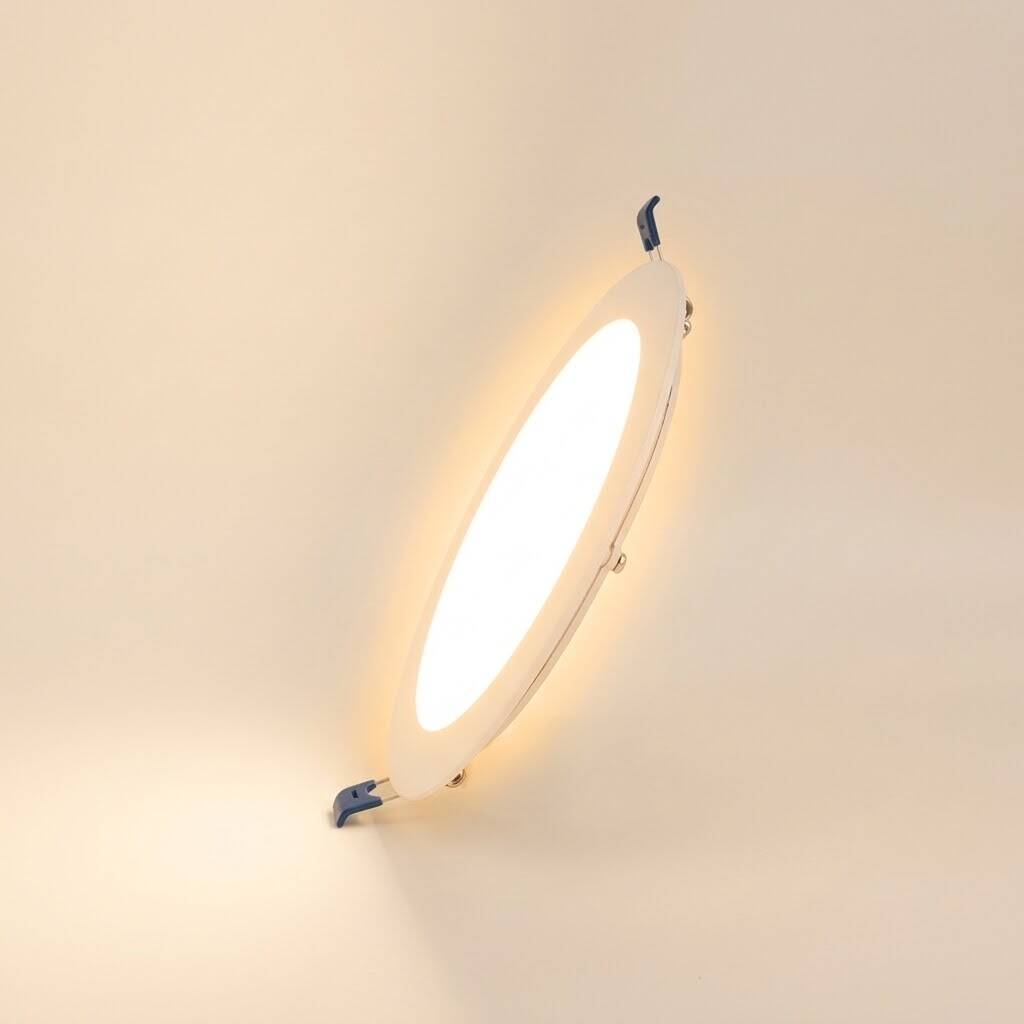 ACK 12W 3000K Günışığı 1080lm Sıva Altı Yuvarlak Led Panel (Ø170 mm Beyaz Kasa) AP01-01200 - 3