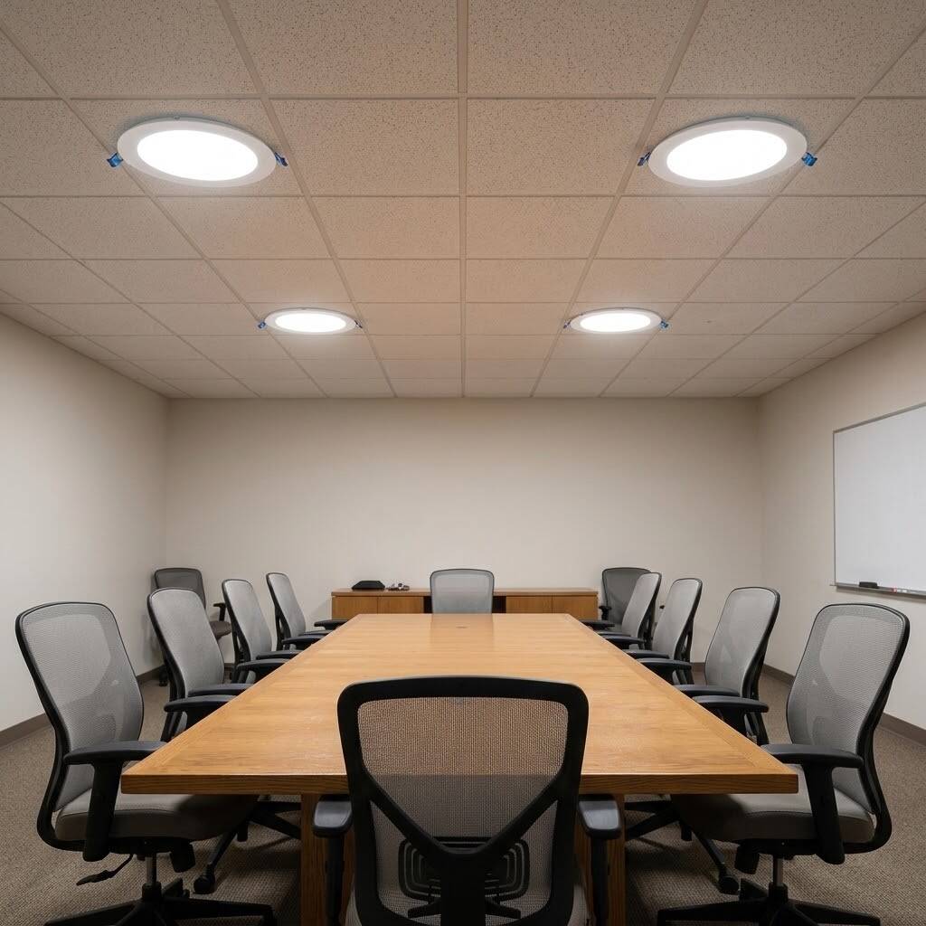ACK 12W 4000K Ilık Beyaz 1080lm Sıva Altı Yuvarlak Led Panel (Ø170 mm Beyaz Kasa) AP01-01210 - 2