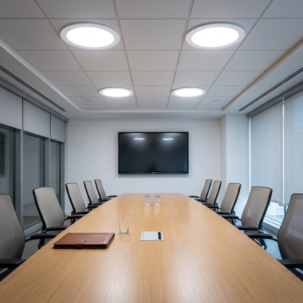 ACK 12W 6500K Beyaz 1080lm Sıva Altı Yuvarlak Led Panel (Ø170 mm Beyaz Kasa) AP01-01230 - 2