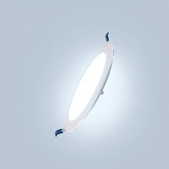 ACK 12W 6500K Beyaz 1080lm Sıva Altı Yuvarlak Led Panel (Ø170 mm Beyaz Kasa) AP01-01230 - 3