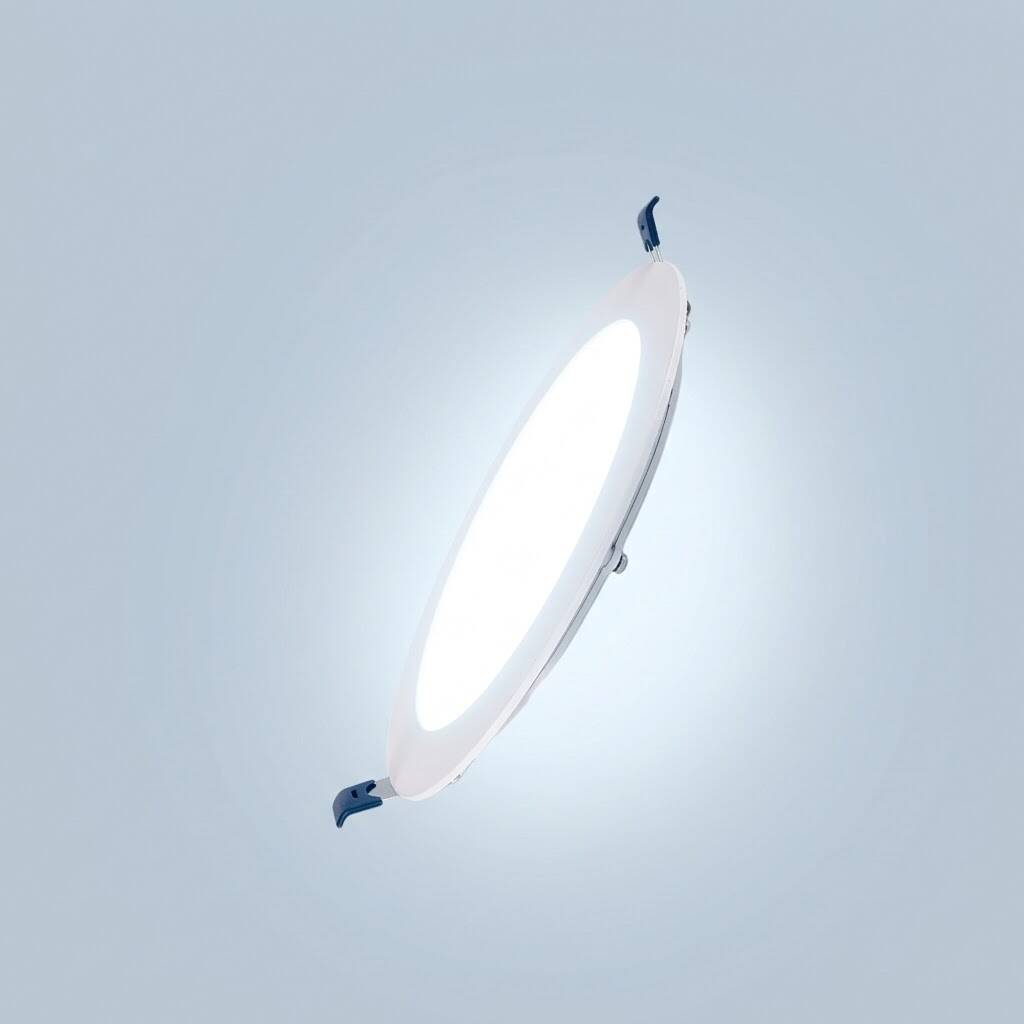 ACK 12W 6500K Beyaz 1080lm Sıva Altı Yuvarlak Led Panel (Ø170 mm Beyaz Kasa) AP01-01230 - 3