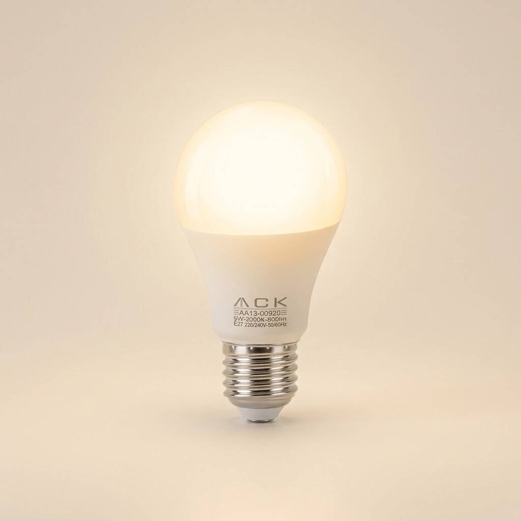 ACK 12W A60 Standart Tip E27 3000K Günışığı 1180 lm LED Ampul AA13-01220 - 3