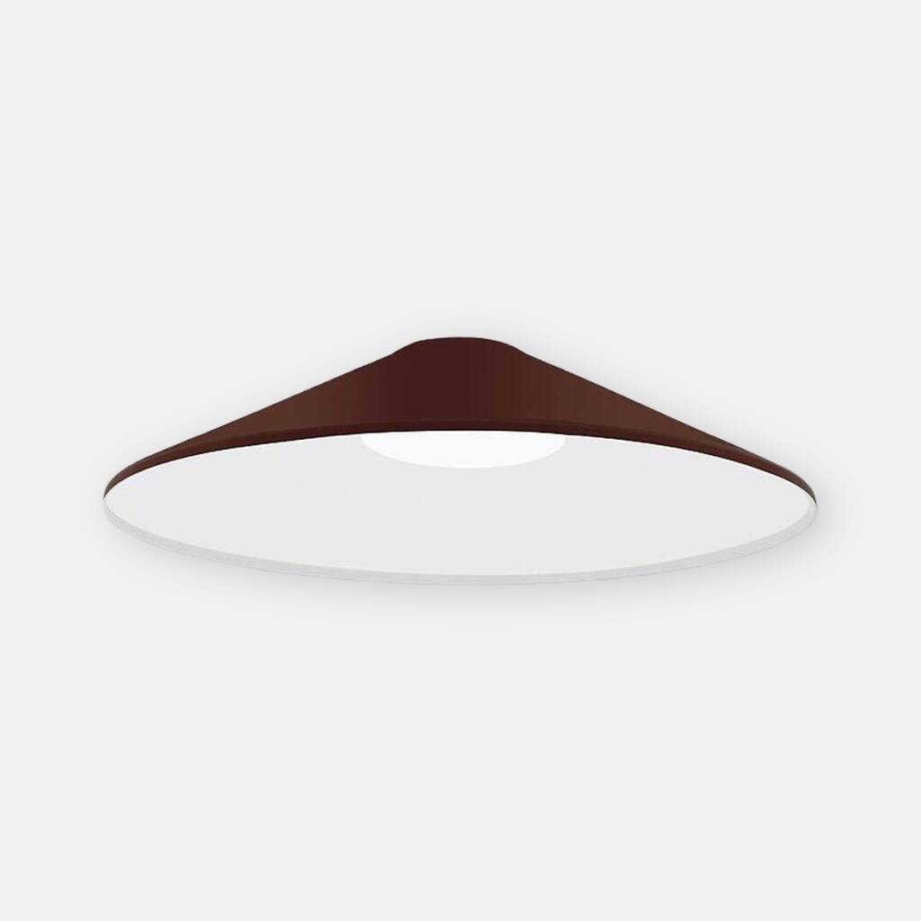 ACK 12W CCT (3 Renk) 48V Loomis Kemerli Sistem Armatürü Şapka (Avize) Tipi Sarkıt (Koyu Kırmızı (Dark Red)) AD55-02297 - 1