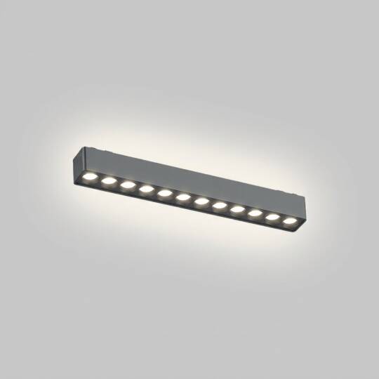 ACK 12W CCT (3 Renk) 48V Magnetik Ray Armatürü Çoklu Dot (Izgara) Siyah Kasa AD45-02291 - 3