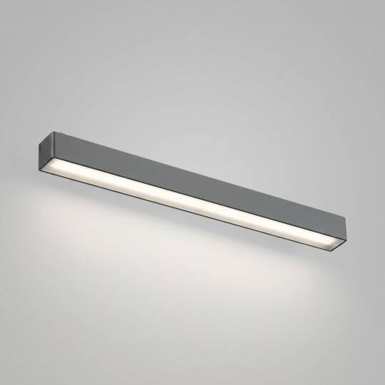 ACK 12W CCT (3 Renk) 48V Magnetik Ray Armatürü Düz (Lineer) Siyah Kasa AD45-01191 - 3