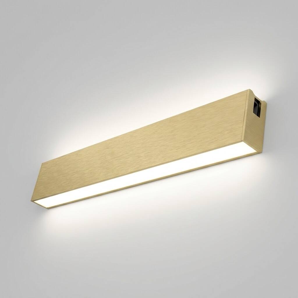 ACK 12W CCT (3 Renk) 48V Rétro Magnetik Ray Armatürü Düz (Lineer) Aydınlatma (Bakır (Copper)) AD50-01297 - 3
