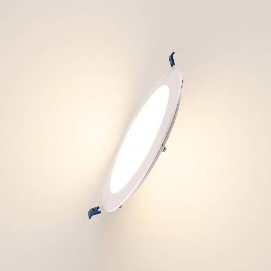 ACK 15W 3000K Günışığı 1350lm Sıva Altı Yuvarlak Led Panel (Ø190 mm Beyaz Kasa) AP01-01500 - 3