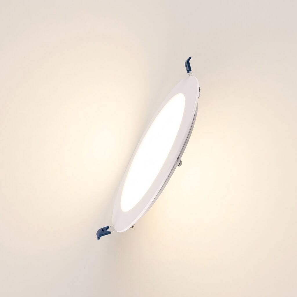 ACK 15W 3000K Günışığı 1350lm Sıva Altı Yuvarlak Led Panel (Ø190 mm Beyaz Kasa) AP01-01500 - 3