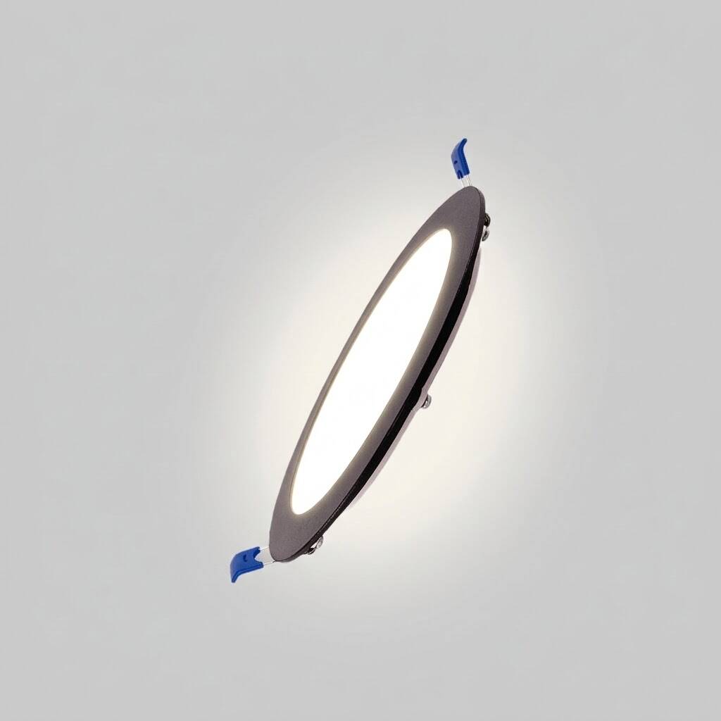 ACK 15W 4000K Ilık Beyaz 1350lm Sıva Altı Yuvarlak Led Panel (Ø190 mm Siyah Kasa) AP01-01511 - 3