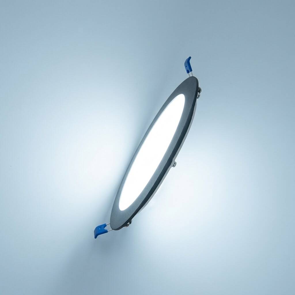ACK 15W 6500K Beyaz 1350lm Sıva Altı Yuvarlak Led Panel (Ø190 mm Siyah Kasa) AP01-01531 - 3